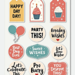 Labels & Tags - Stickers Sheet v14